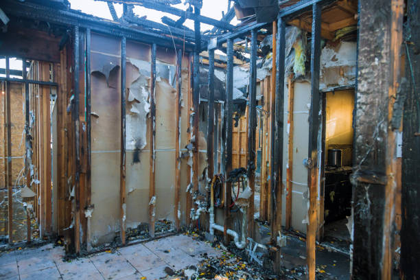 Professional Fire Damage Removal technician working in Cowpens, SC